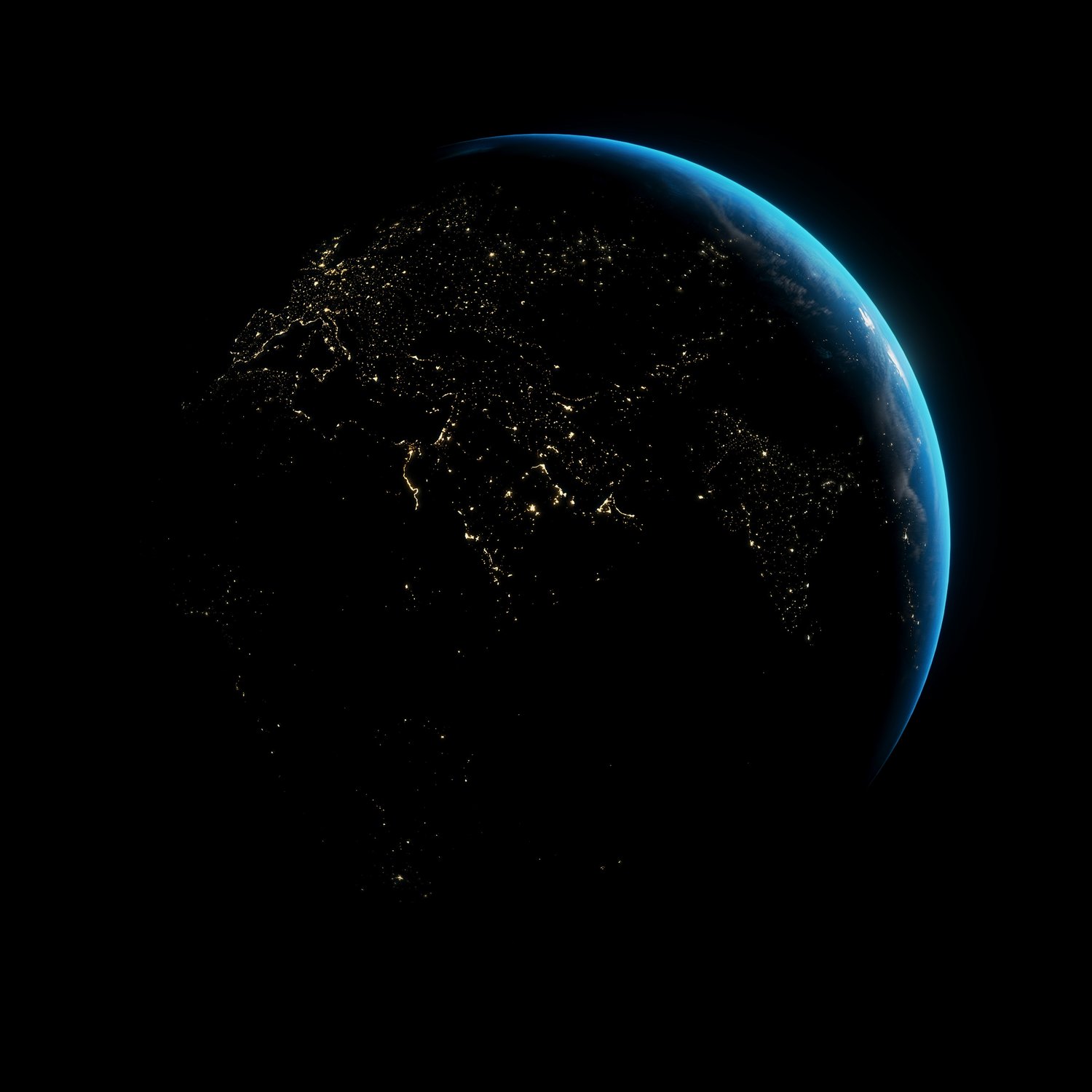 earth from outer space earth from outer space