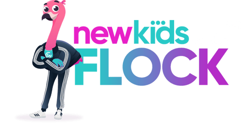 New Kids On The Flock logo