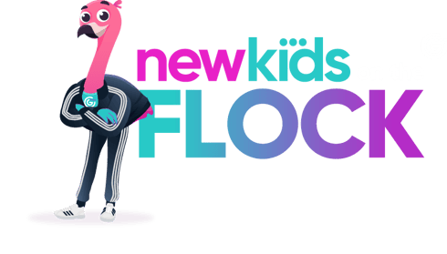 New Kids On The Flock logo New Kids On The Flock logo