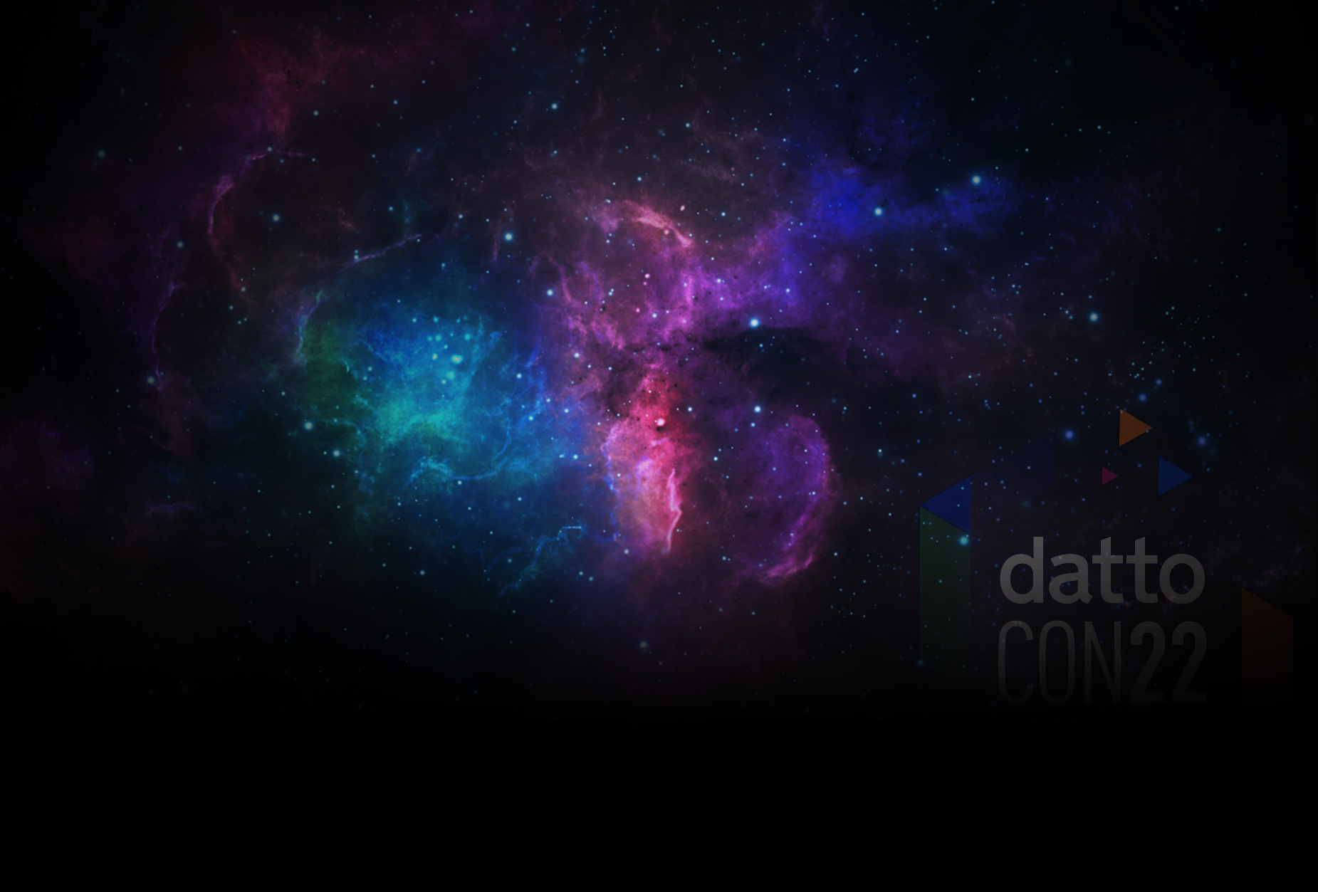 Pink purple nebula