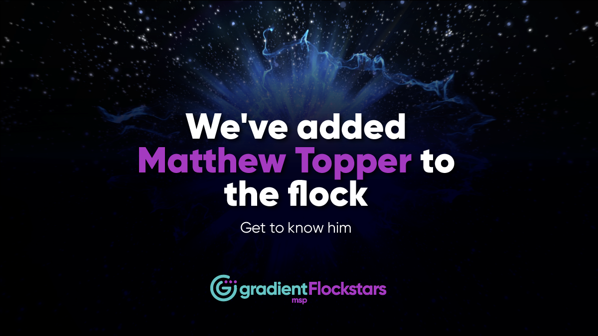 Dark space background with text superimposed.