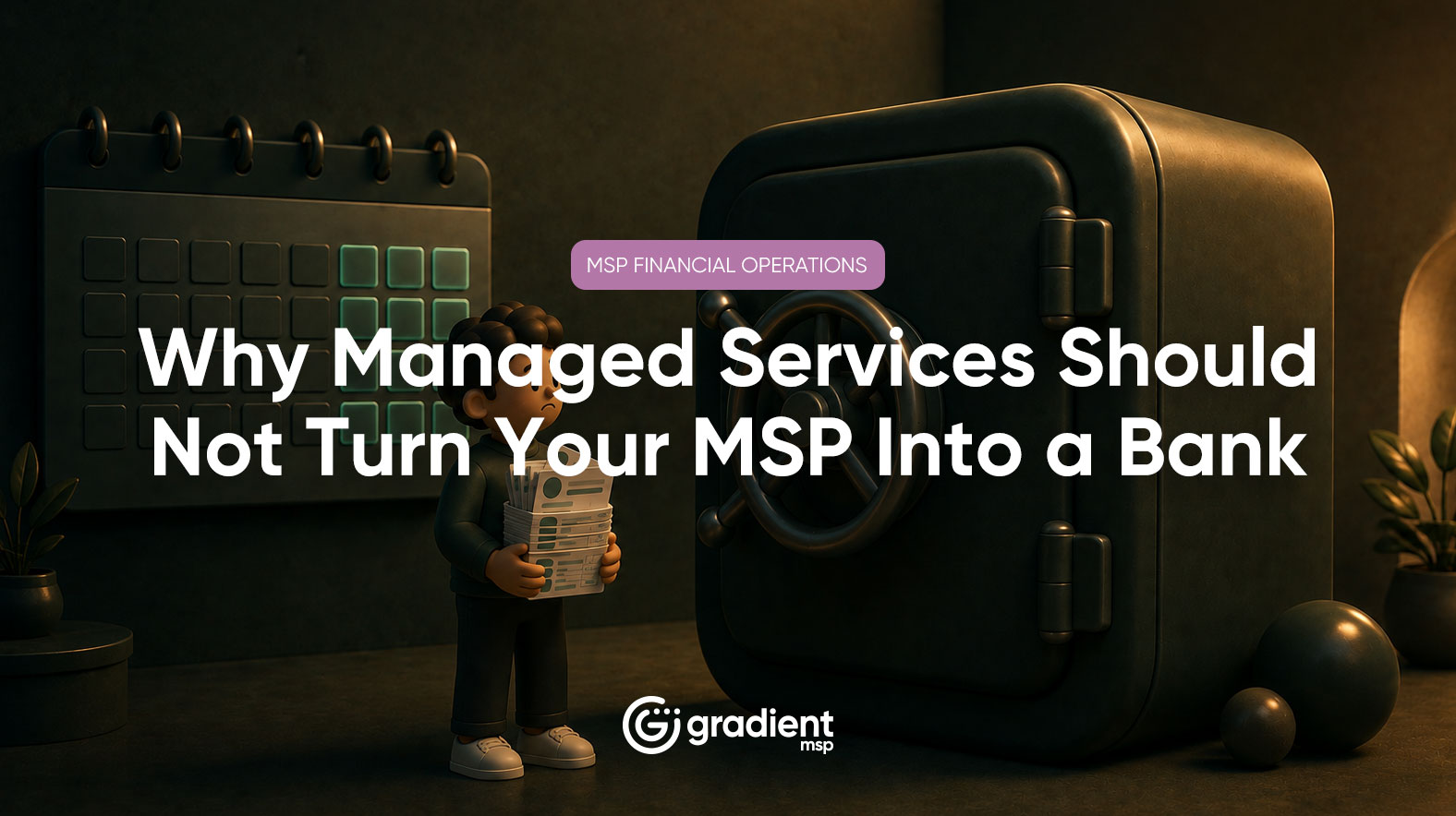 MSPs deliver services upfront and collect payment later. The longer that gap, the more the MSP is effectively financing its clients' operations. Here is how the managed services model quietly turns MSPs into lenders, and what to do about it.