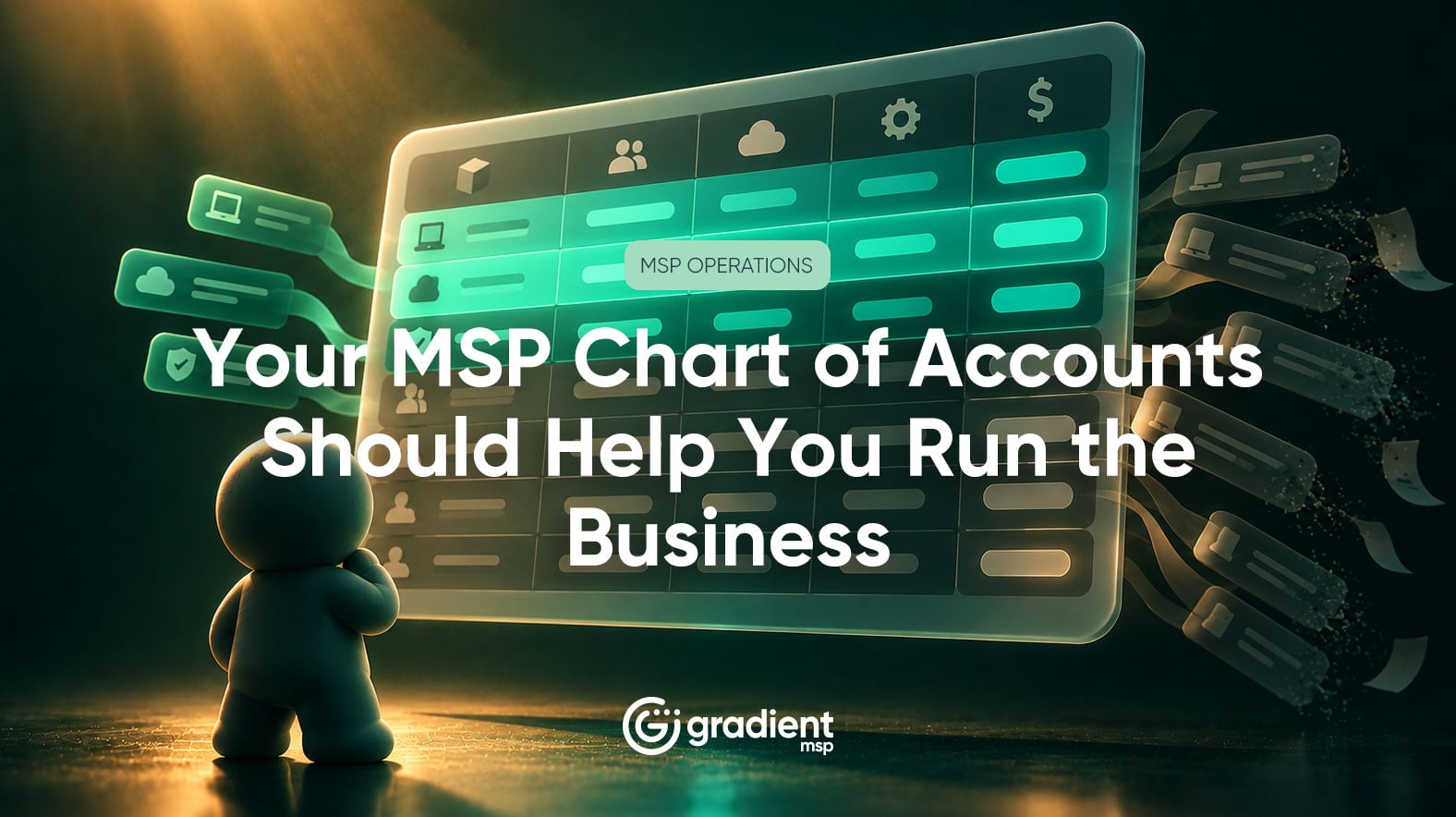 Most MSP charts of accounts were set up at the beginning and never revisited. They track transactions but not the business. Here is what an operationally useful chart of accounts actually looks like.