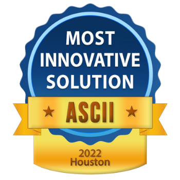 Most Innovative Solution - ASCII Houston 2022 Most Innovative Solution - ASCII Houston 2022