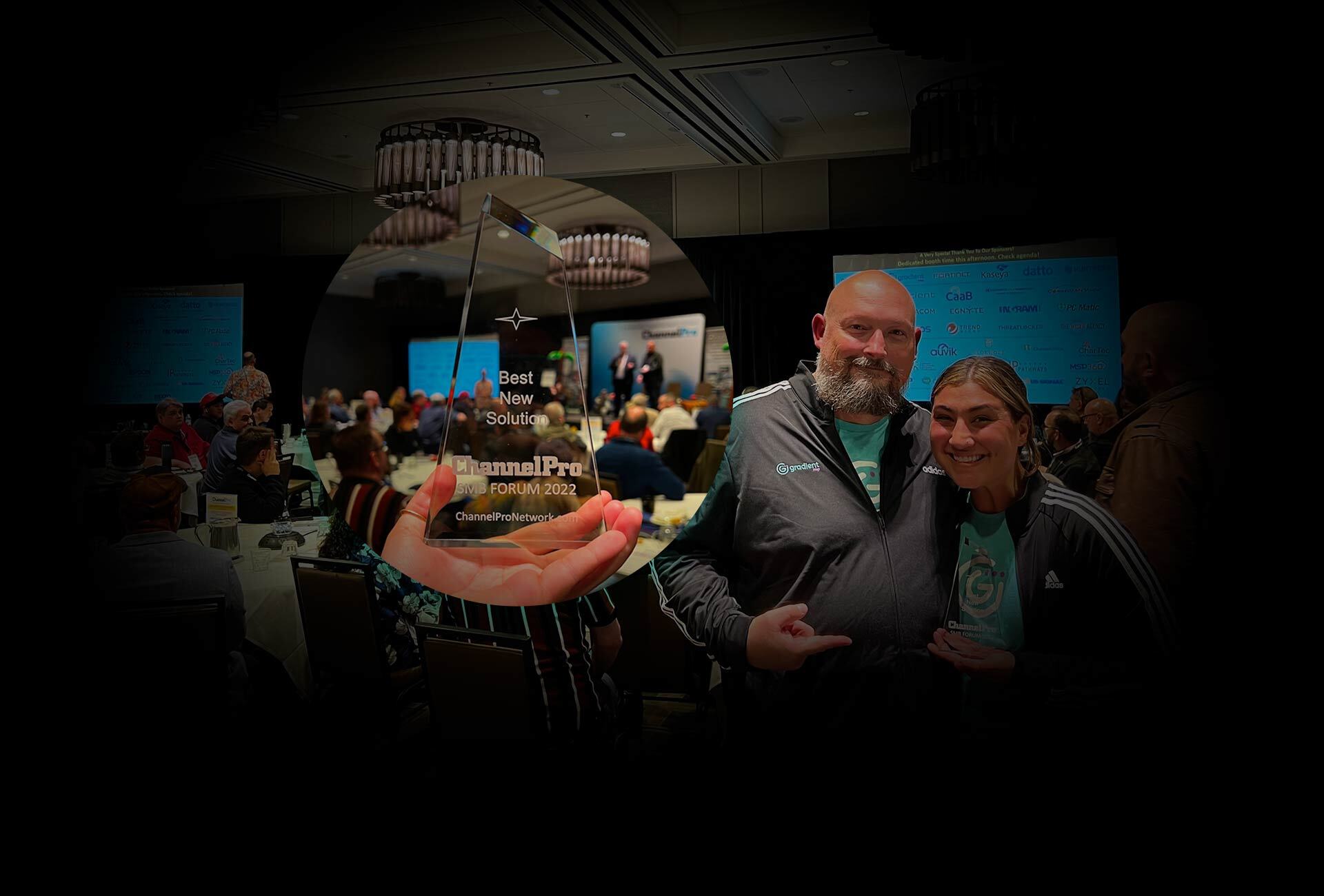 ChannelPro SMB Forum Best New Solution Award - Gradient MSP