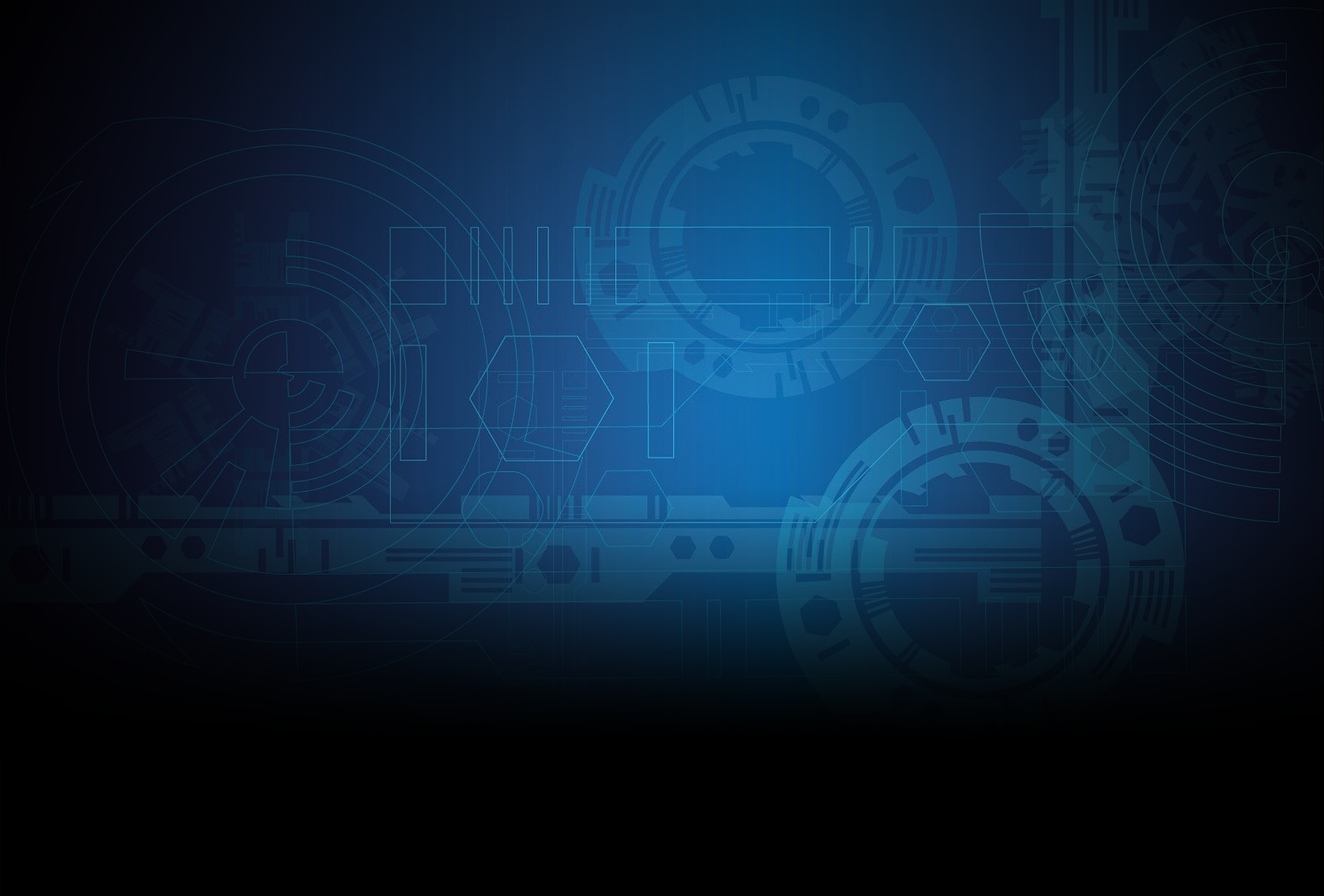 Connected geometric shapes